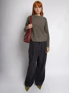 Scarlett Distressed Leather Tote