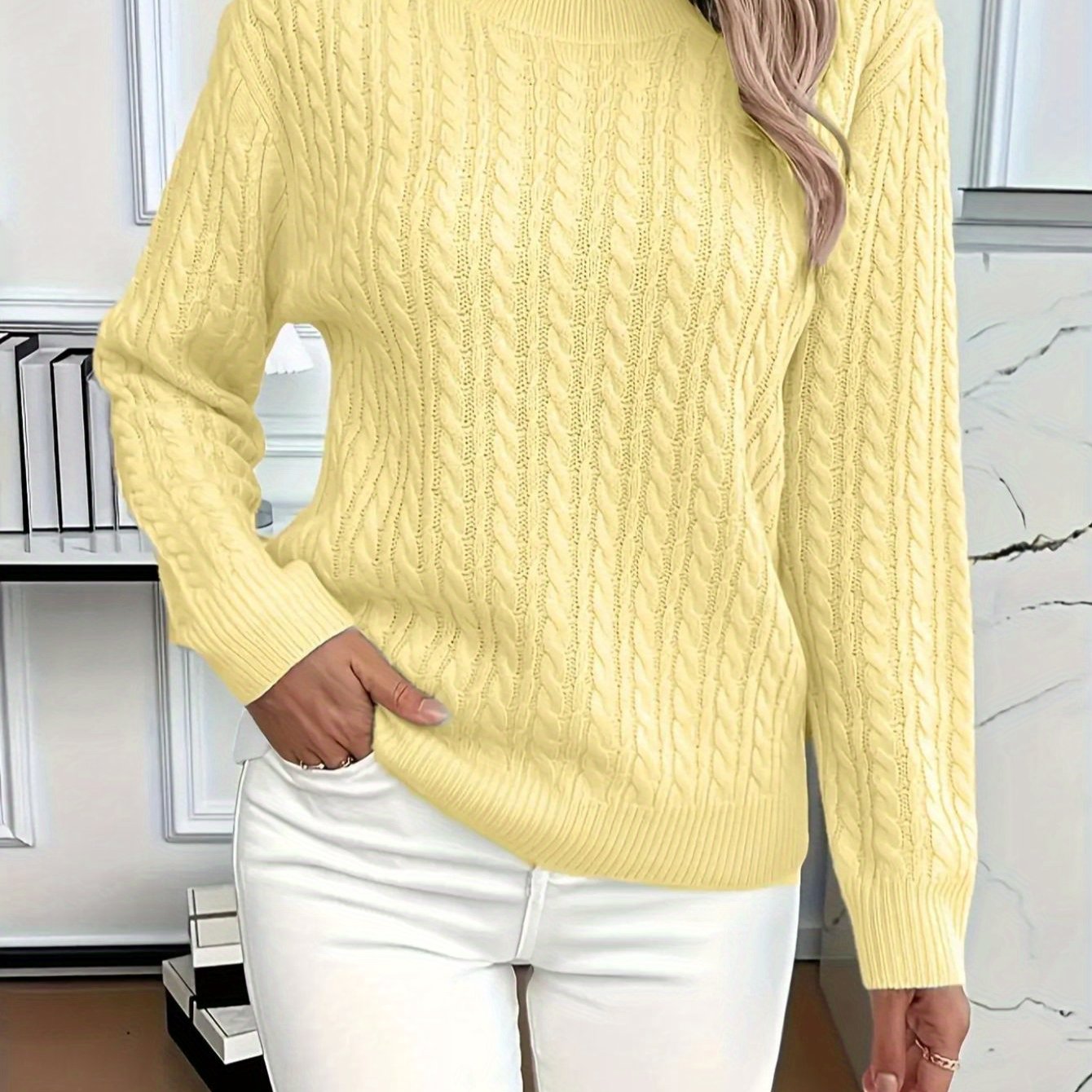 Cozy Cable Knit Sweater