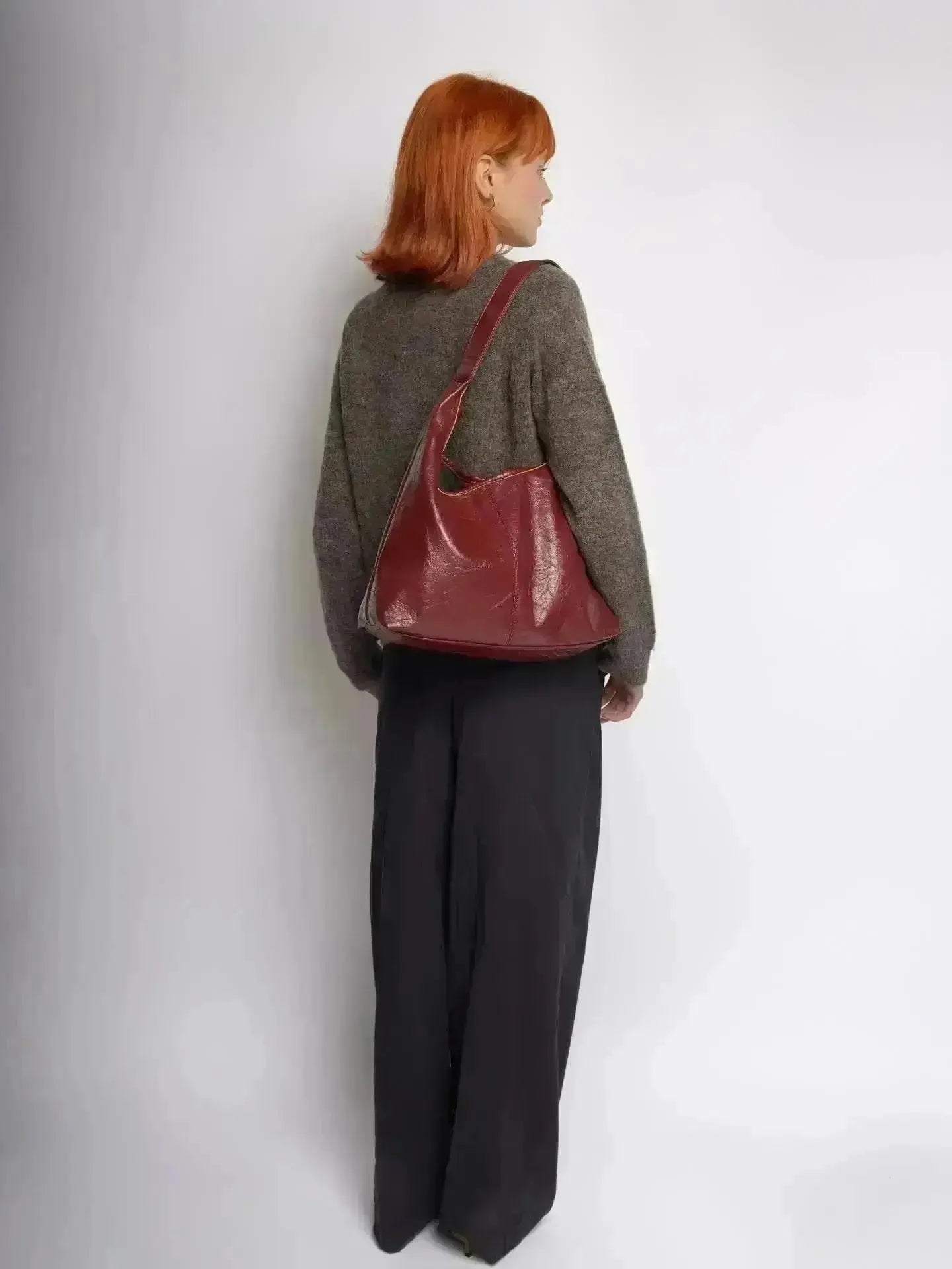 Scarlett Distressed Leather Tote