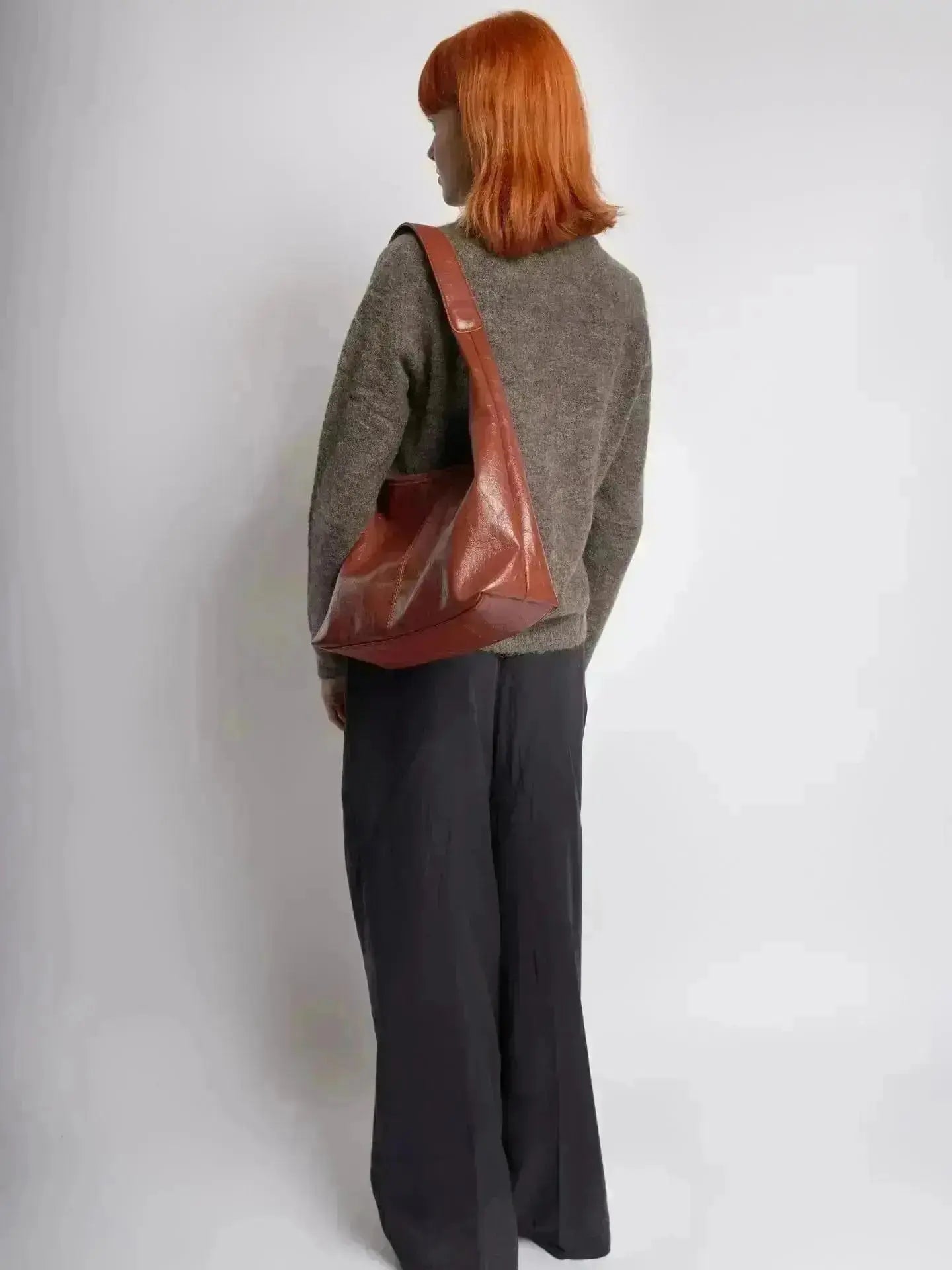 Scarlett Distressed Leather Tote