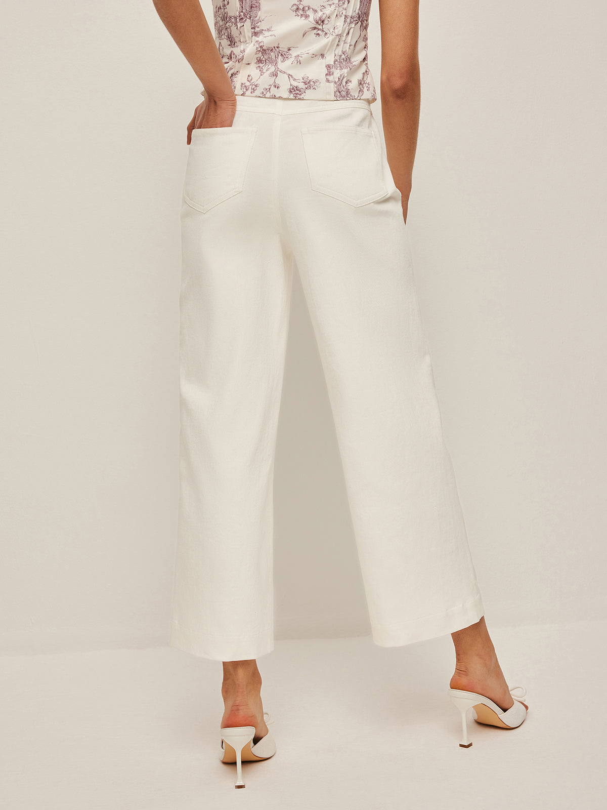 High-Waist Wide-Leg Jeans