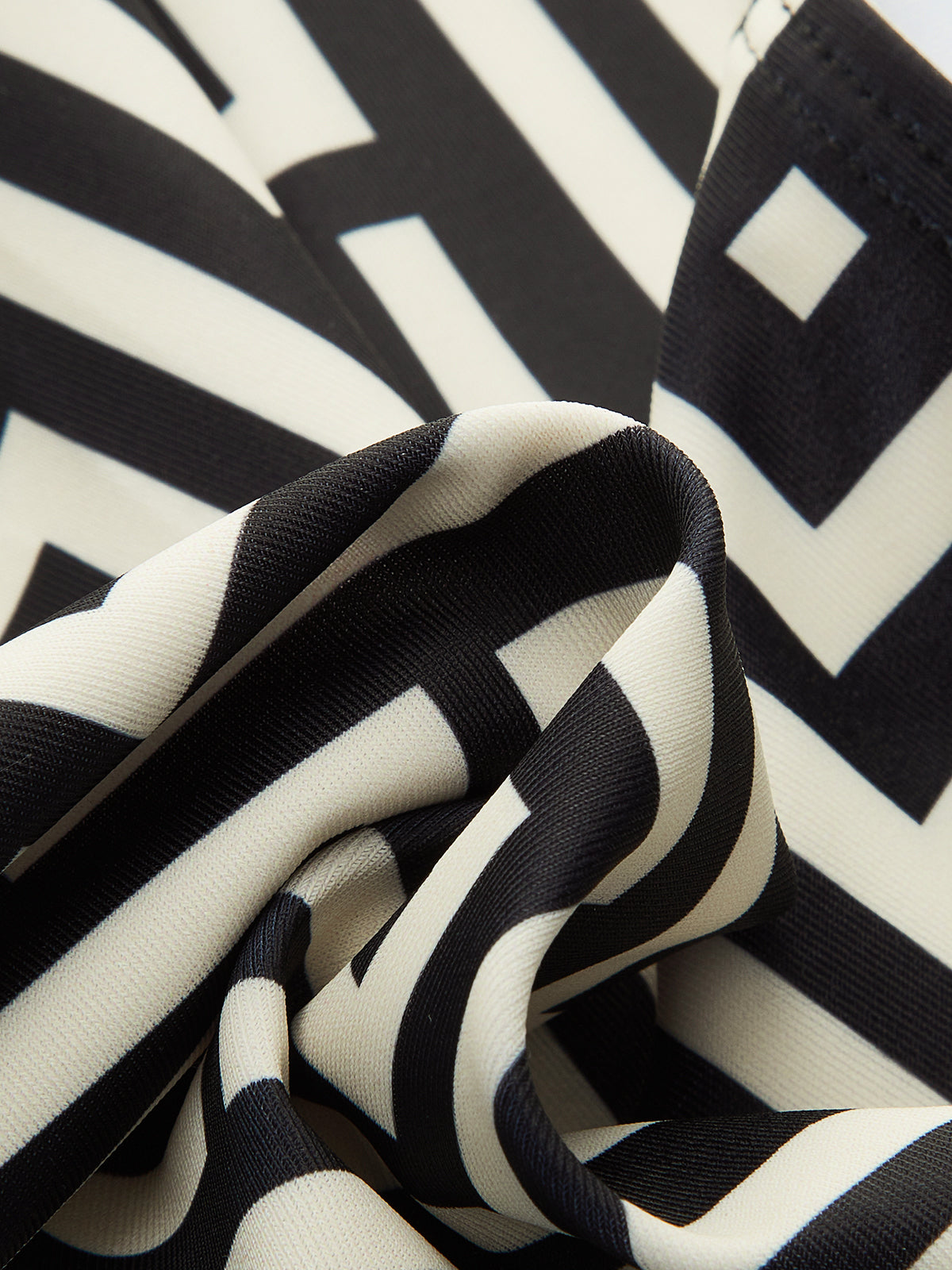 Geometric Print Bikini Set