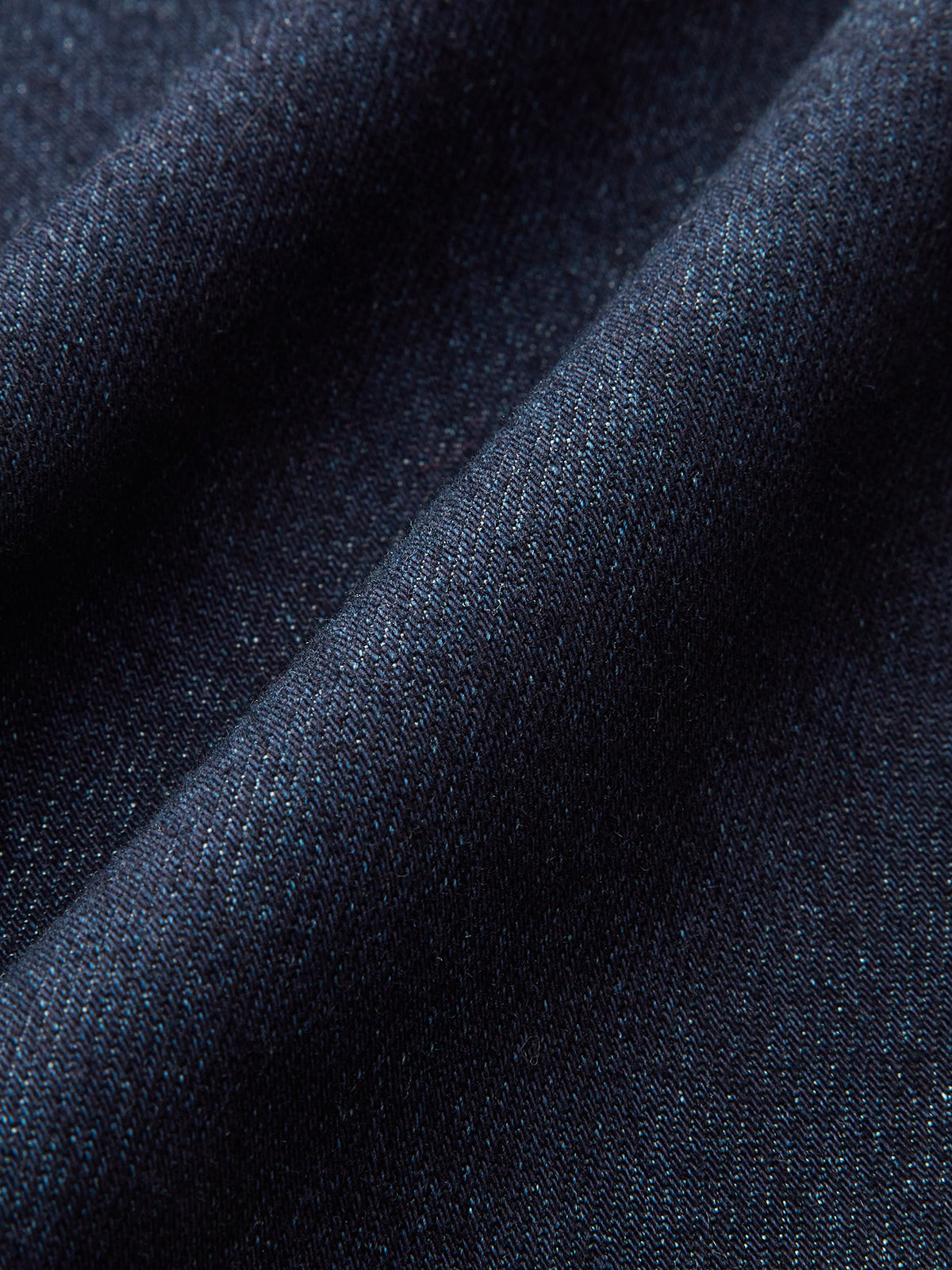 High-Waisted Double-Button Straight-Leg Denim Pants