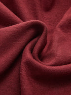 Faux Leather Paneled Knit Mini Dress