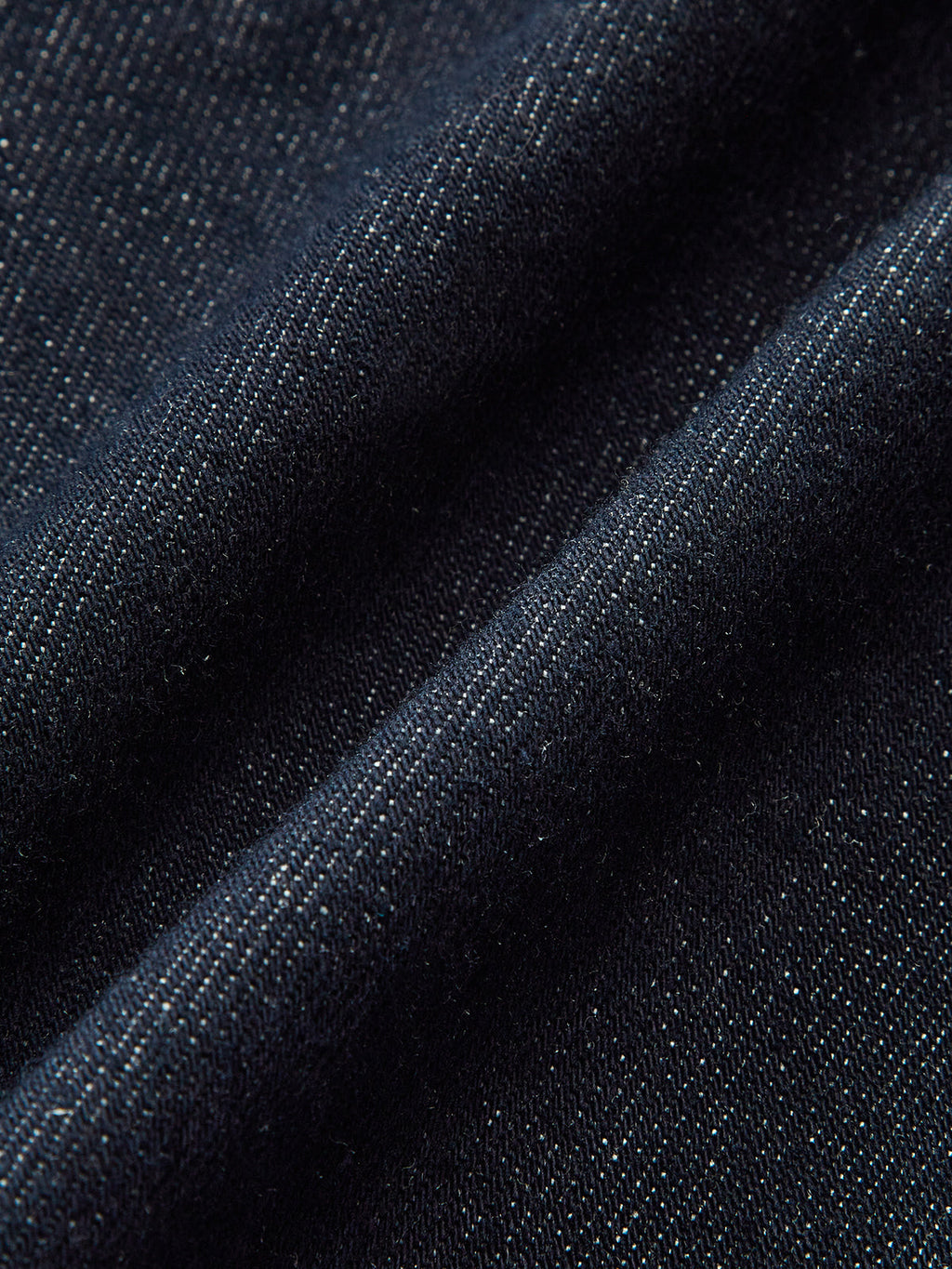 Denim Curved-Leg Jeans