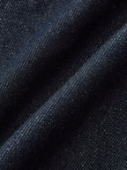 Denim Curved-Leg Jeans