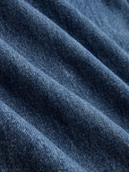 Cross-Front Wide-Leg Jeans