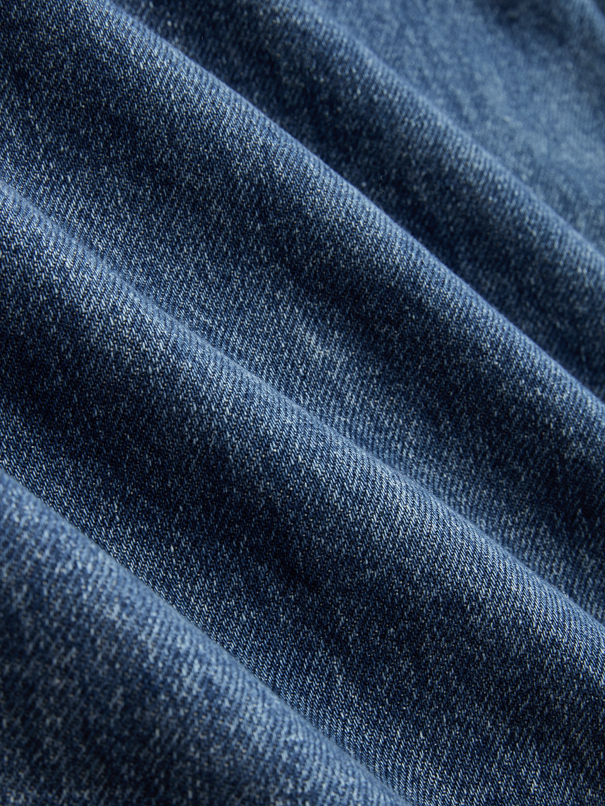 Cross-Front Wide-Leg Jeans