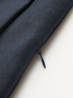 Belted Pleated Blazer Dress