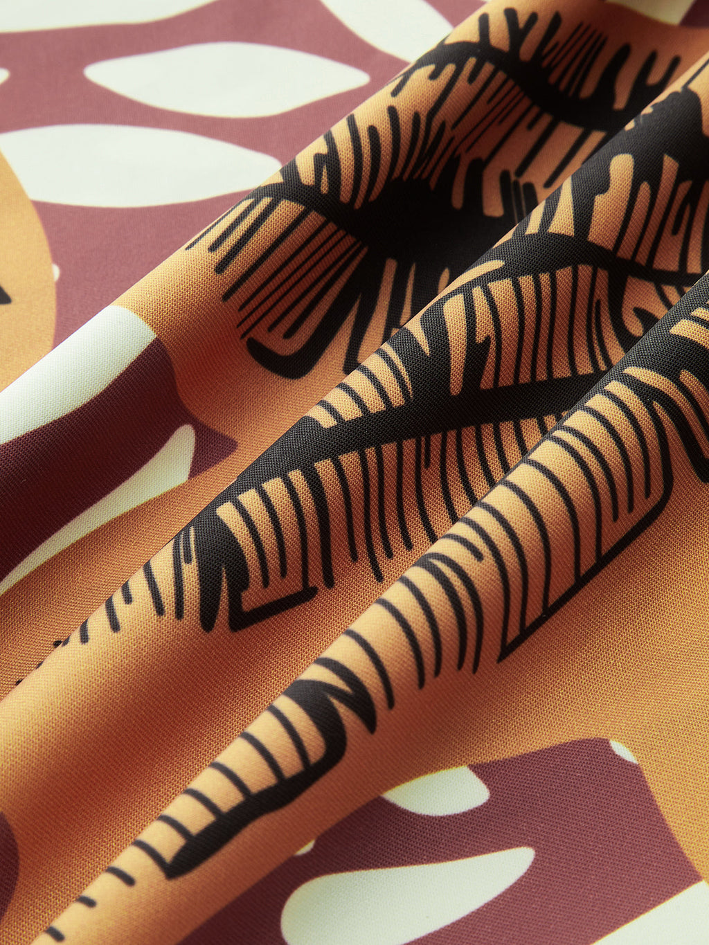 Floral Print Knotted Cover Up