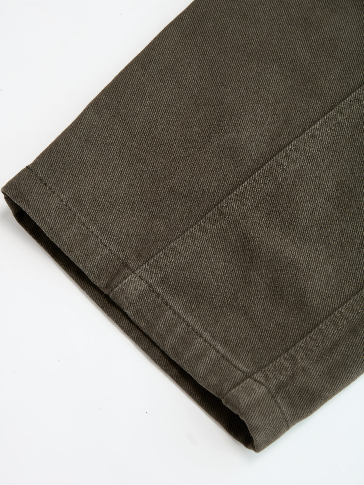 Denim Curved-Leg Jeans