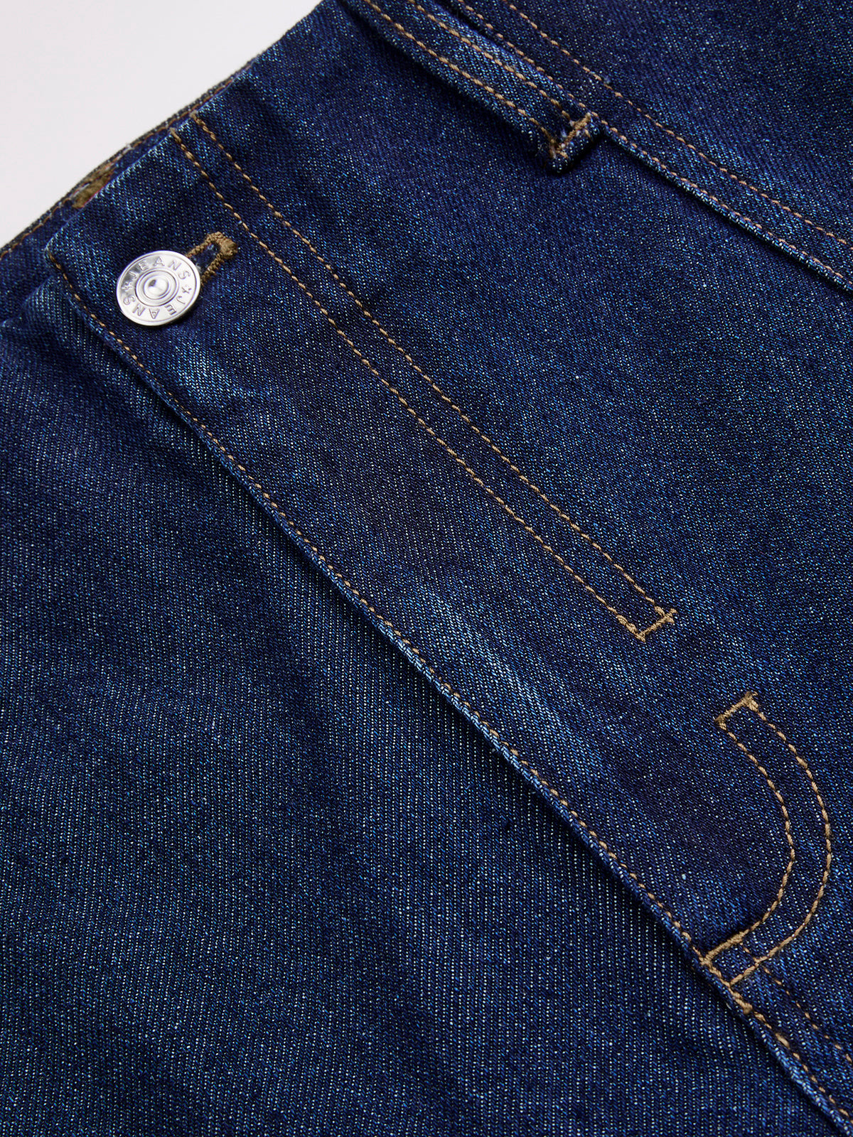 Denim Wide-Leg Jeans