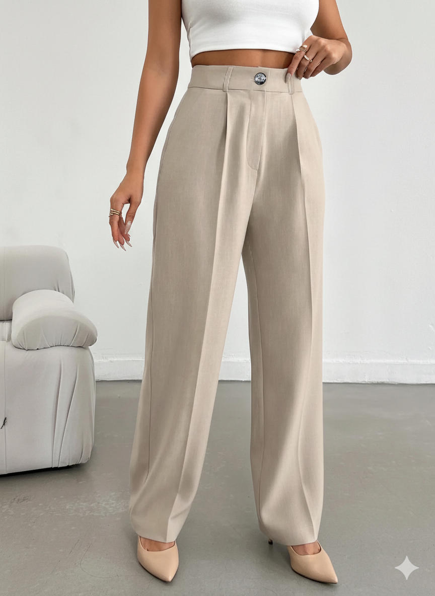Wide Leg Trousers Casual Comfortable Loose