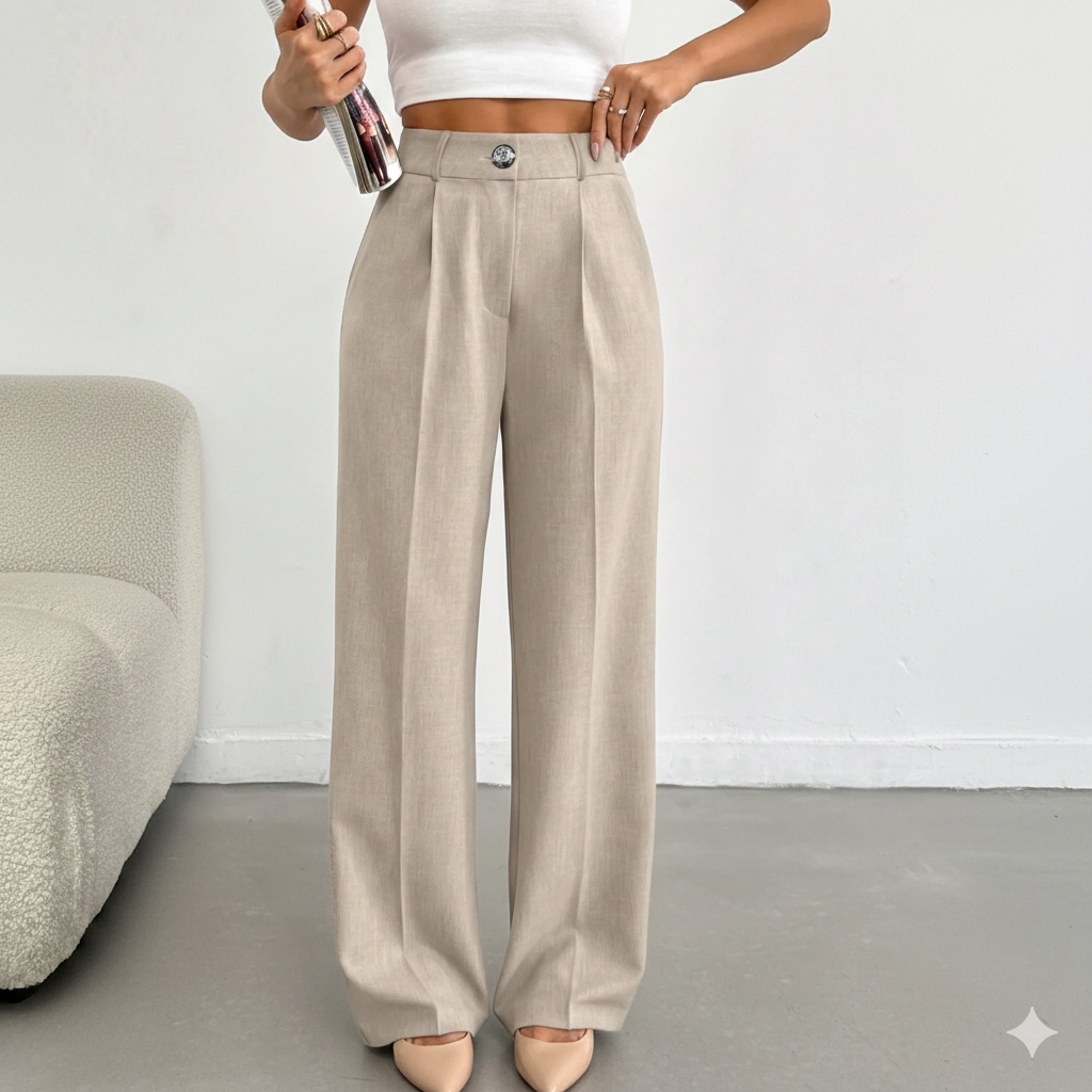 Wide Leg Trousers Casual Comfortable Loose