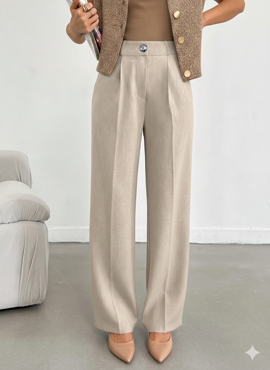 Wide Leg Trousers Casual Comfortable Loose