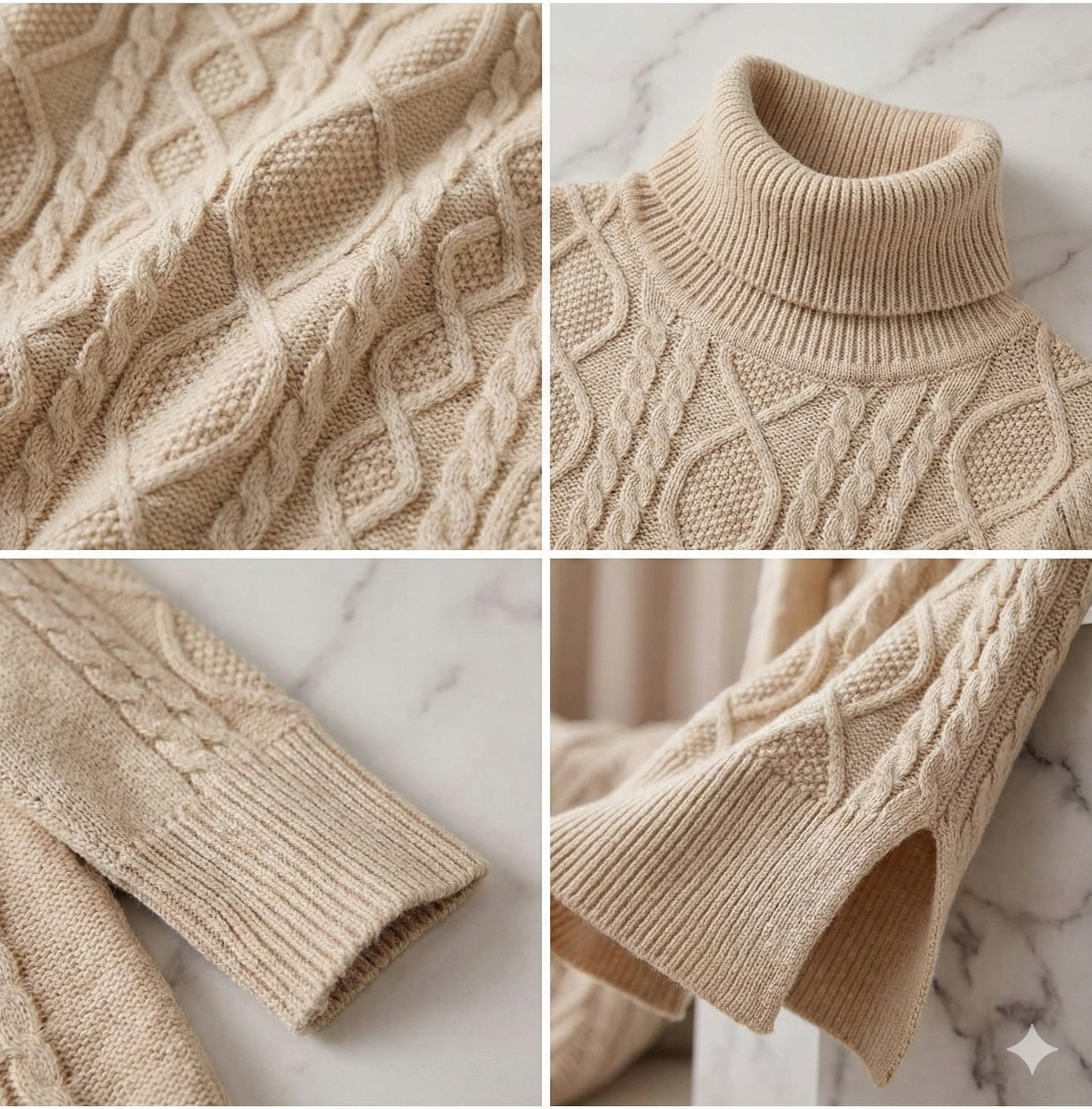 Aria Cable-Knit Dress – Timeless Elegance