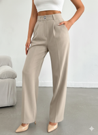 Wide Leg Trousers Casual Comfortable Loose