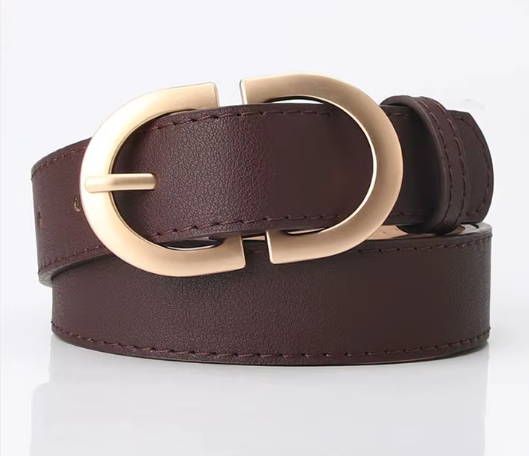 The Heritage Gold Buckle Belt