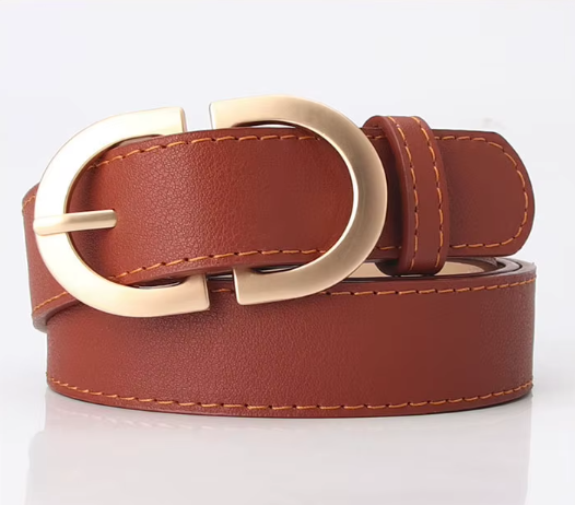 The Heritage Gold Buckle Belt