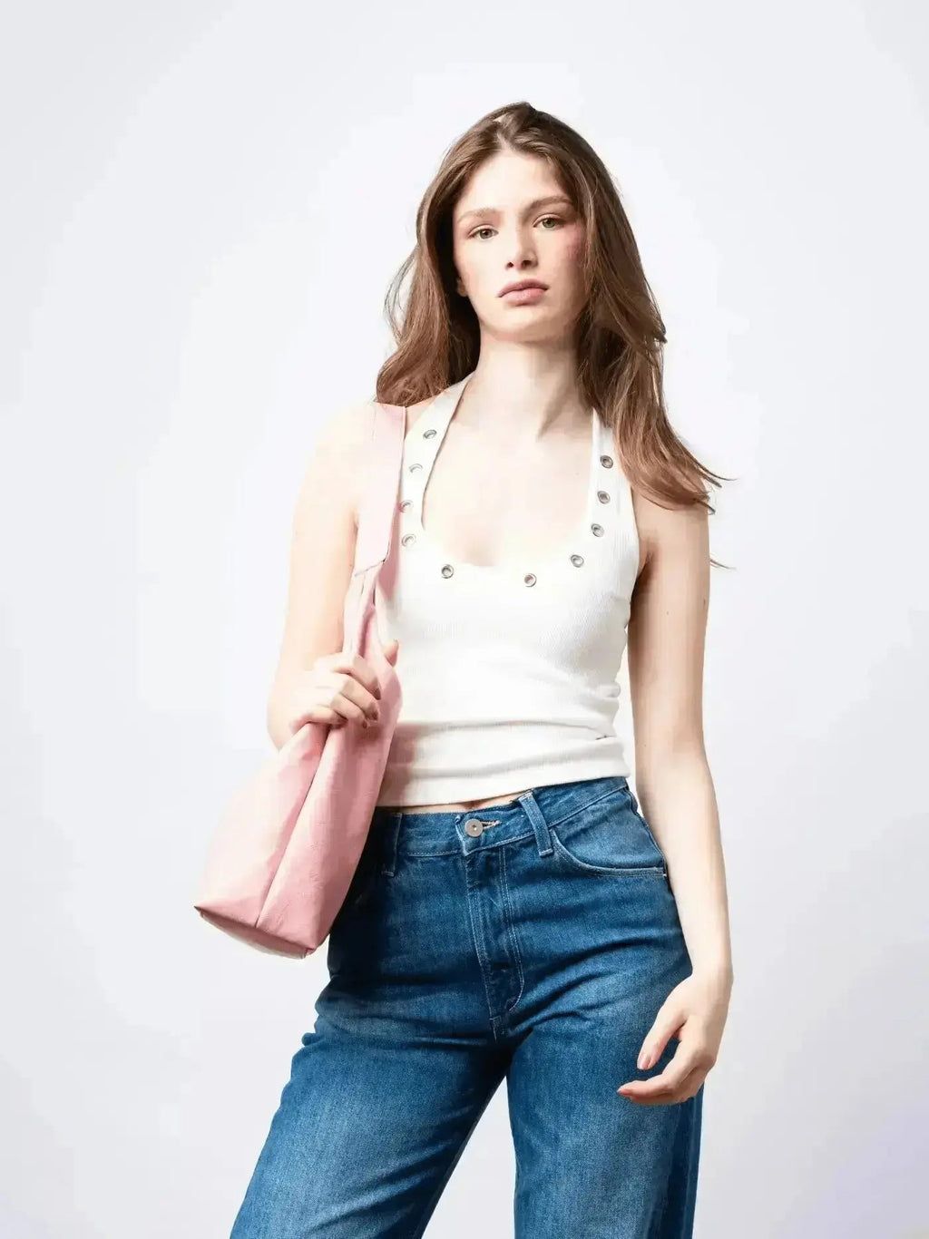 Scarlett Distressed Leather Tote